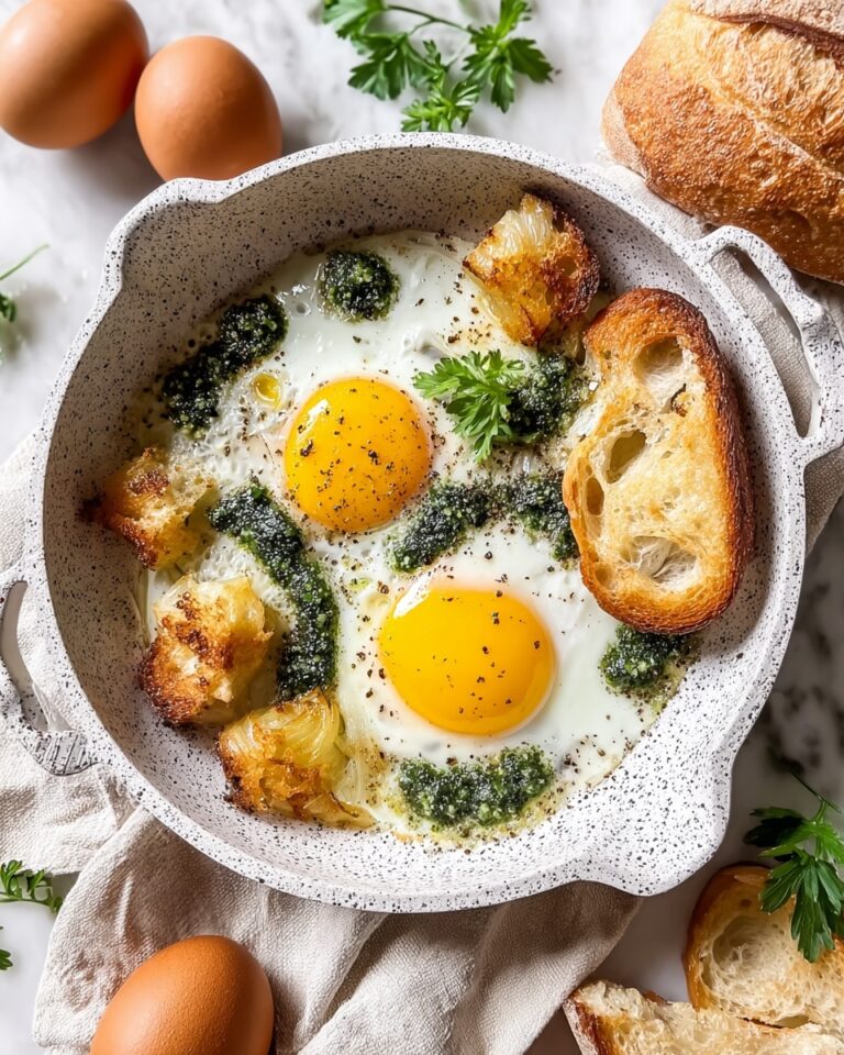 Spanish Garlic Eggs Recipe