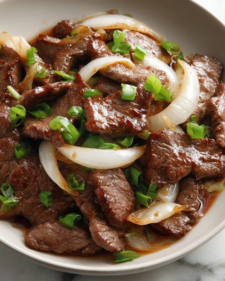 Chinese Beef and Onion Stir Fry Recipe