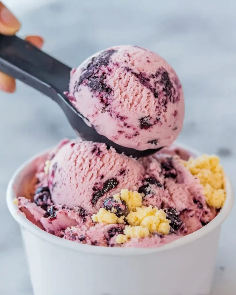 Creamy Blackberry Cobbler Ice Cream You Can’t Resist Recipe