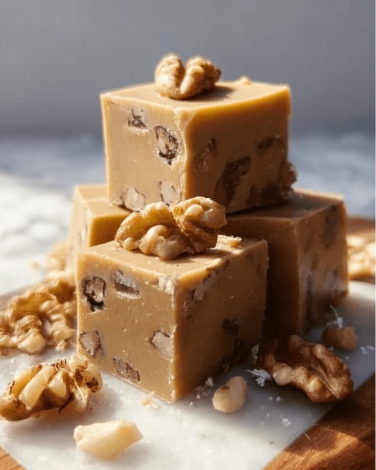 Healthy Coffee Walnut Fudge Recipe