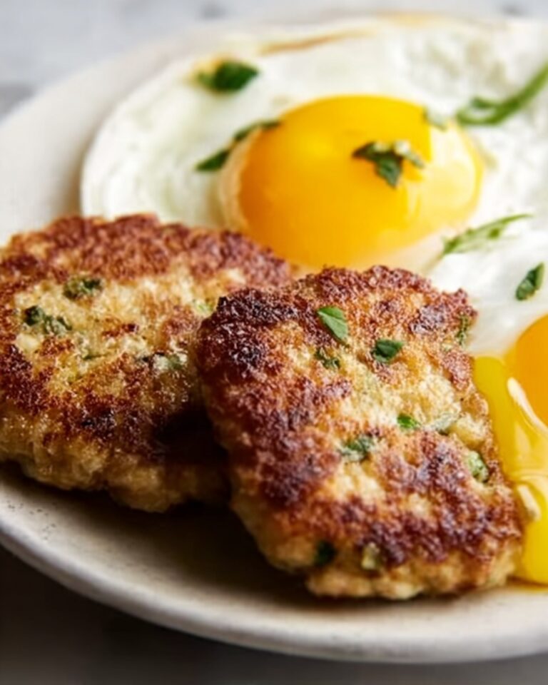 Turkey Breakfast Patties with Avocado and Egg Recipe