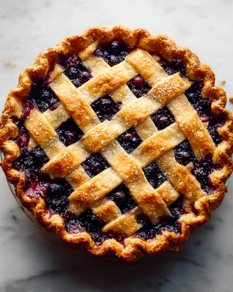 The Ultimate Blueberry Pie Recipe for Pure Homemade Bliss Recipe