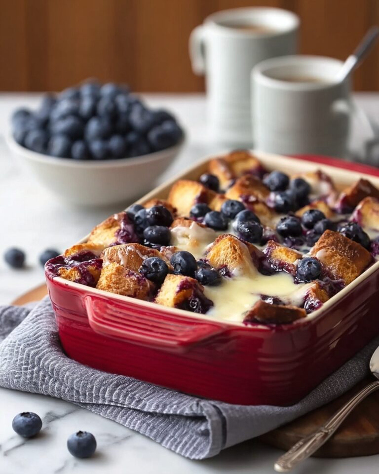 Blueberry French Toast Casserole Delight Recipe