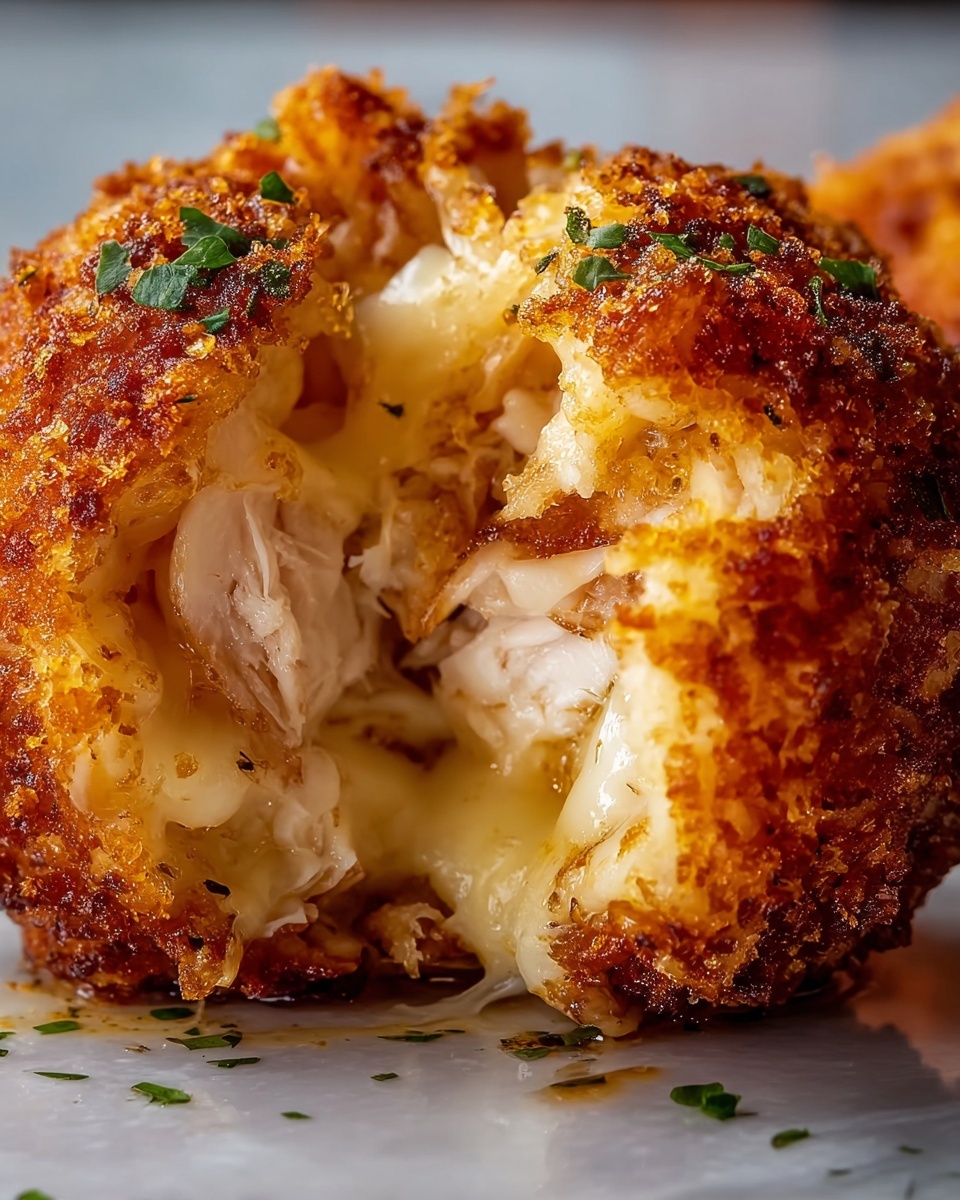 Crispy Potato Croquettes with Creamy Chicken Filling Recipe - Recipe Image