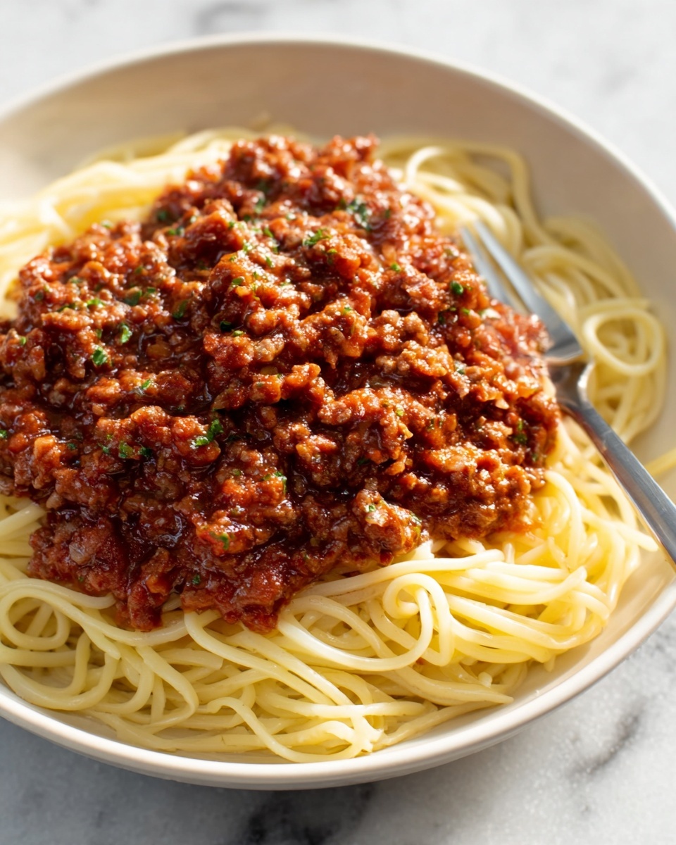 Hearty Meat Sauce Recipe - Recipe Image