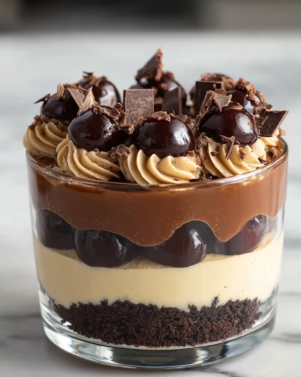 Chocolate Cheesecake Trifle Recipe - Recipe Image