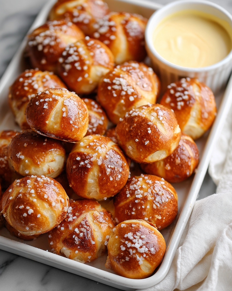 Two Ingredient Dough Pretzel Bites Recipe - Recipe Image