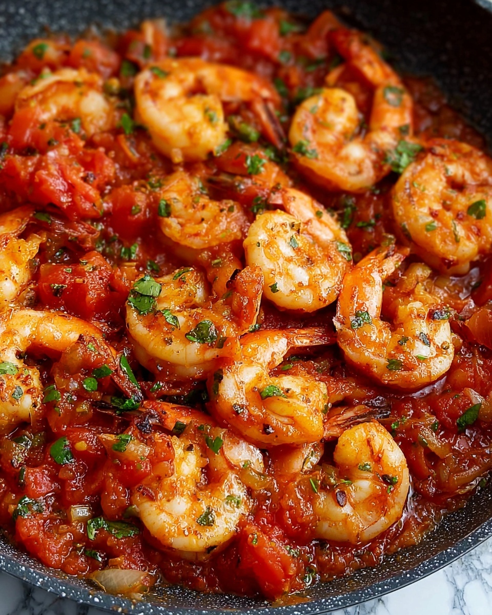 Garlic Shrimp in Tomato Sauce Recipe - Recipe Image