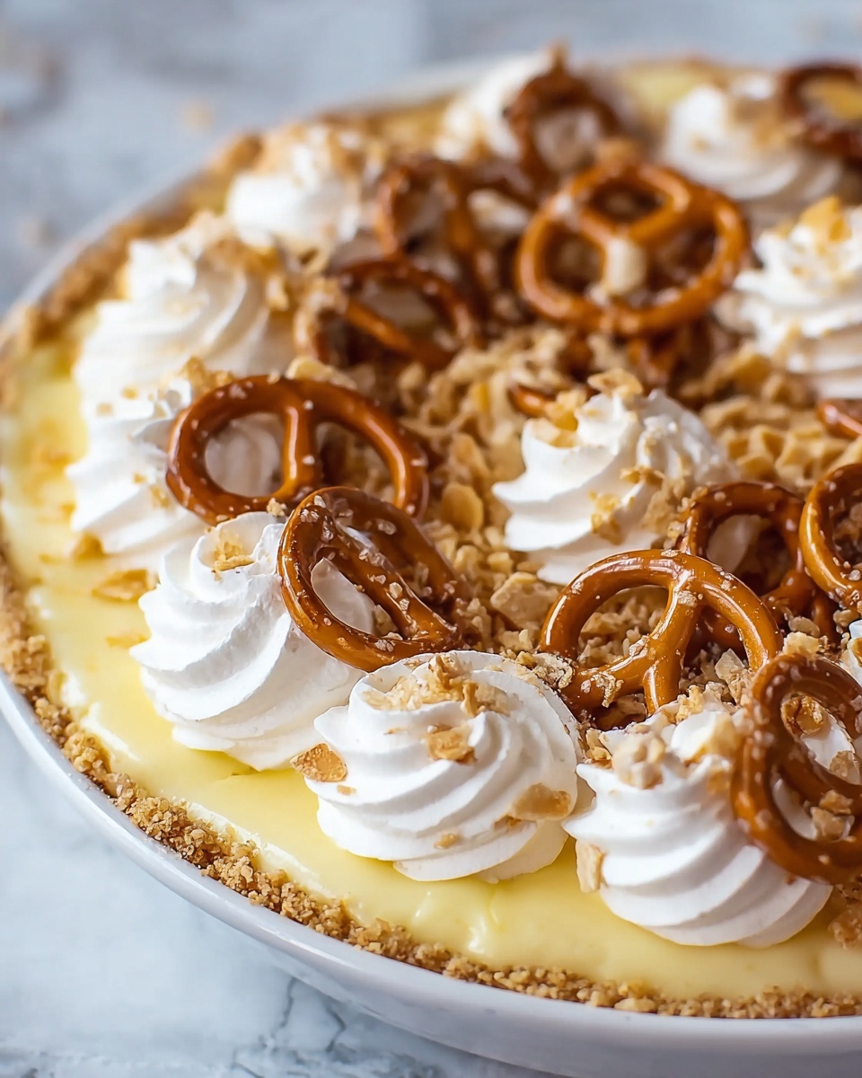 Lemon Pretzel Salad Recipe - Recipe Image