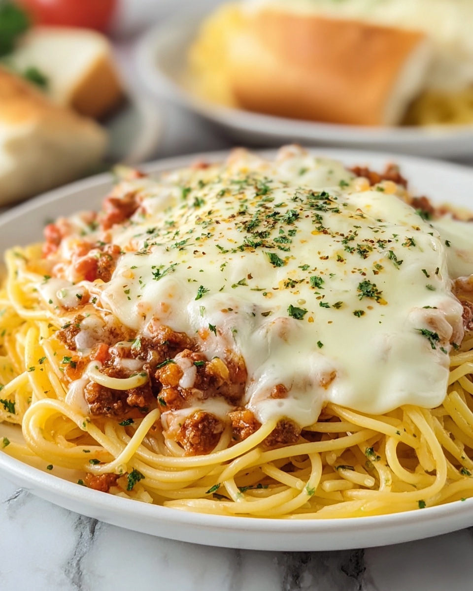 Million Dollar Spaghetti Alfredo Recipe - Recipe Image