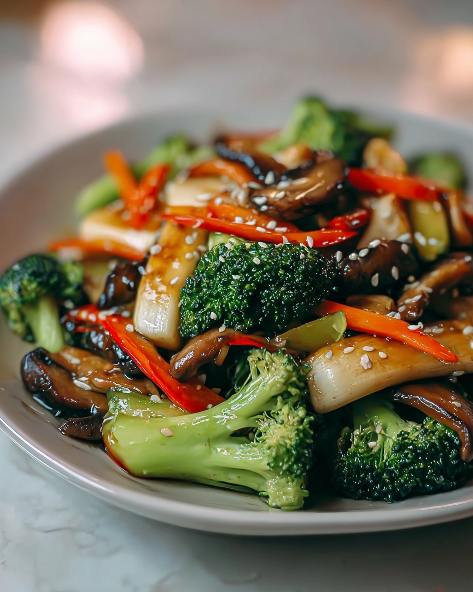Garlic Butter Stir-Fried Vegetables Recipe - Recipe Image