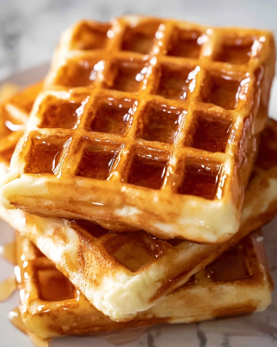 Easy Gluten-Free Oat Waffles Recipe - Recipe Image
