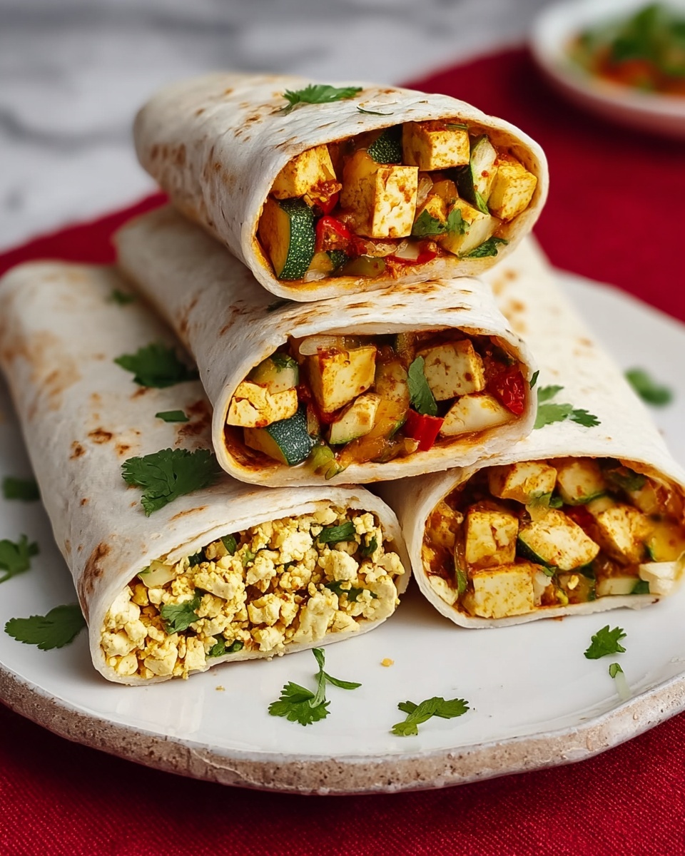 Vegan Breakfast Burritos Recipe - Recipe Image