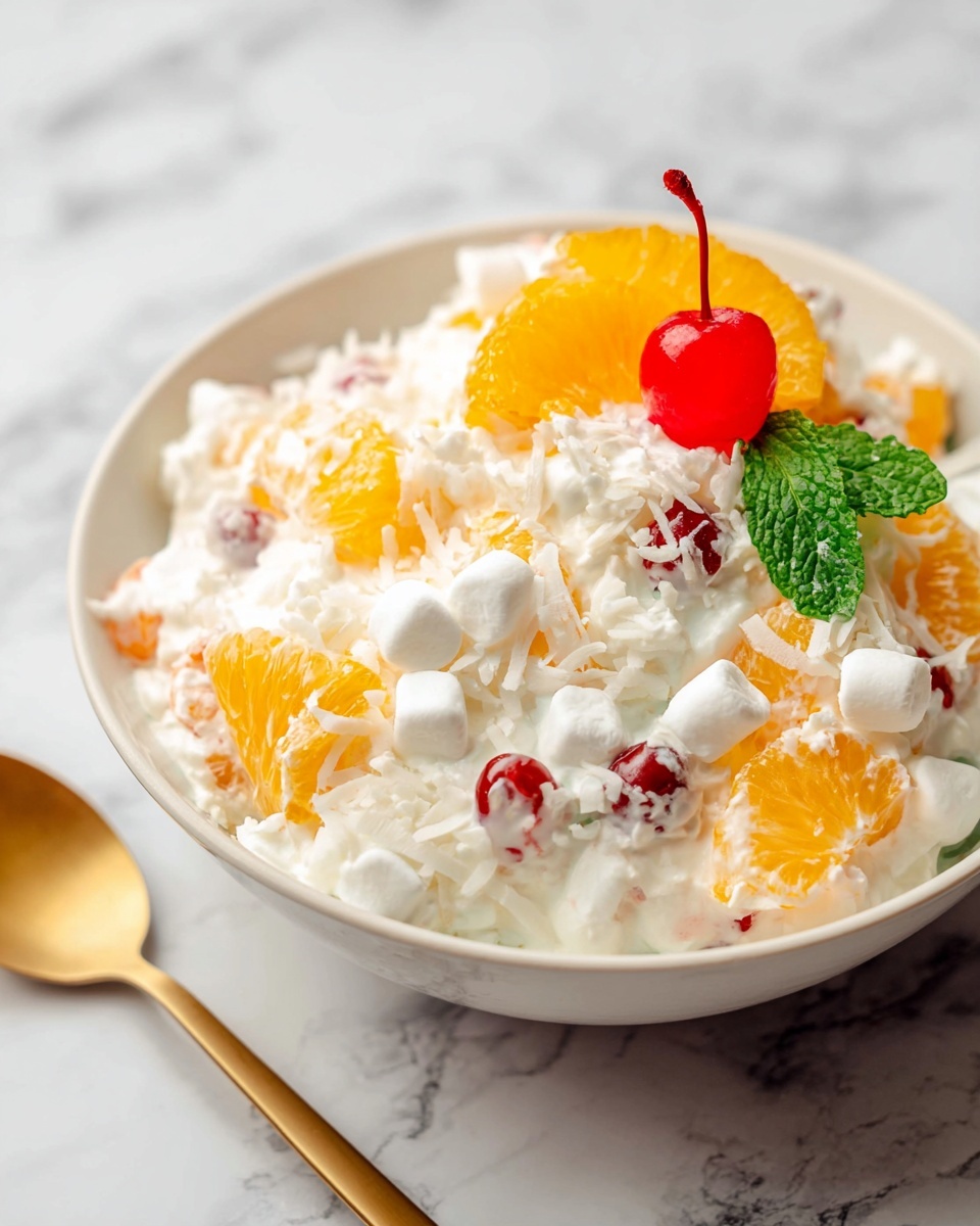 Classic Ambrosia Salad Recipe - Recipe Image