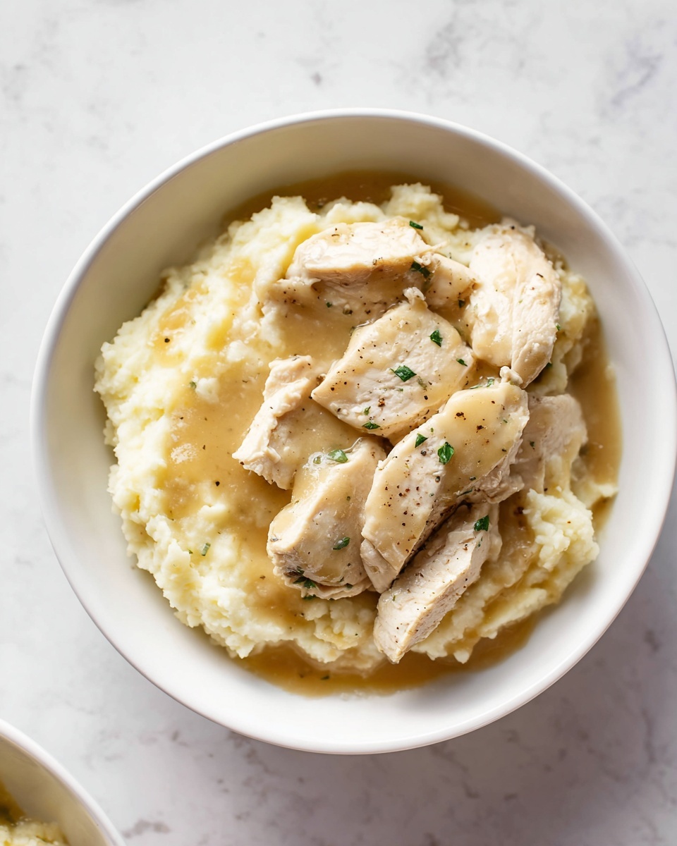 Instant Pot Chicken and Gravy Recipe - Recipe Image