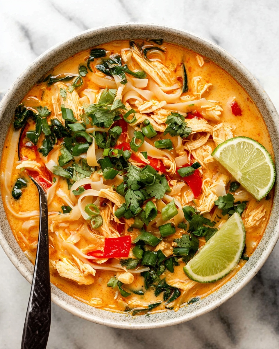 Thai Turkey Soup with Coconut Milk and Red Curry Recipe - Recipe Image