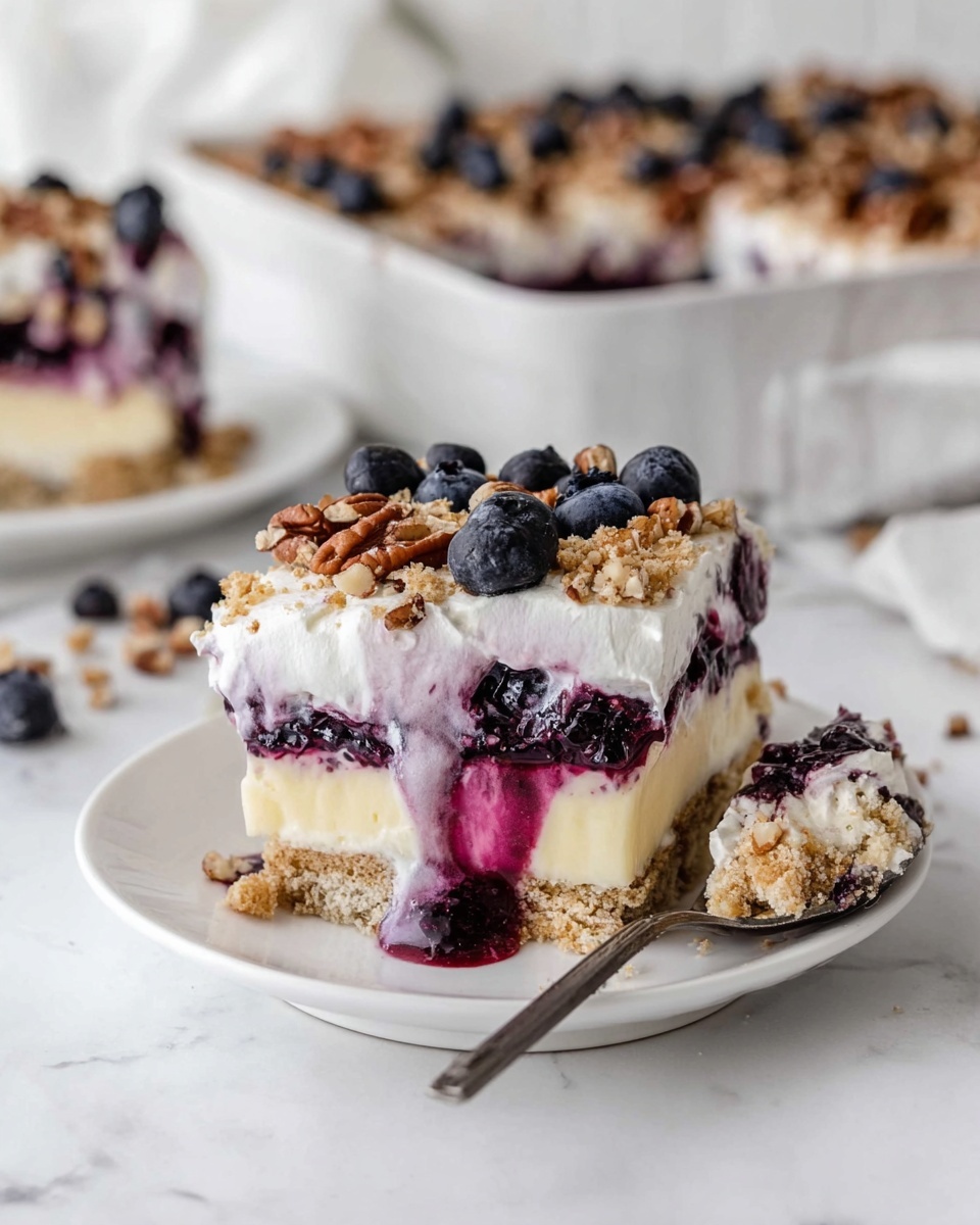 Blueberry Yum Yum Cake Recipe - Recipe Image