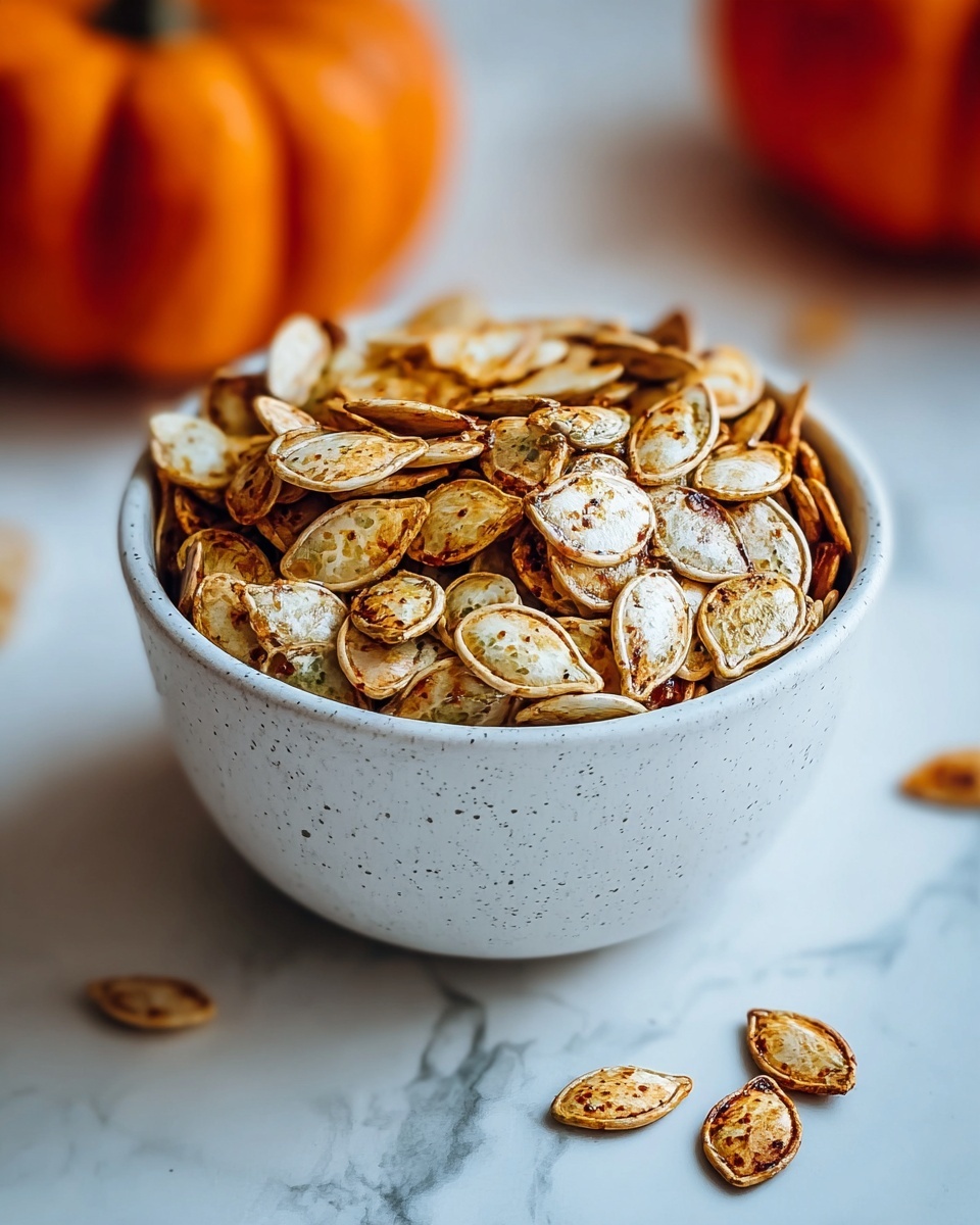 Roasted Pumpkin Seeds: A Quick and Easy Flavor-Packed Snack Recipe - Recipe Image