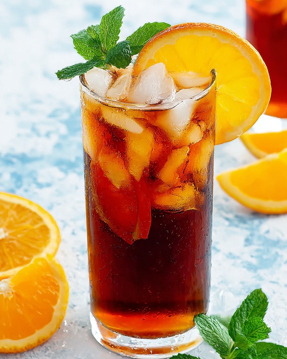 Refreshing Homemade Iced Tea Recipe - Recipe Image