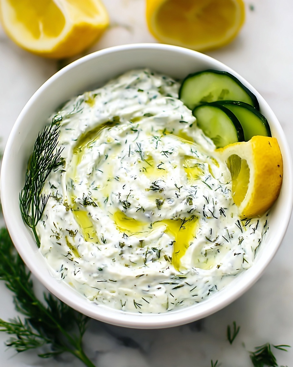 Perfect Homemade Tzatziki Sauce Recipe - Recipe Image
