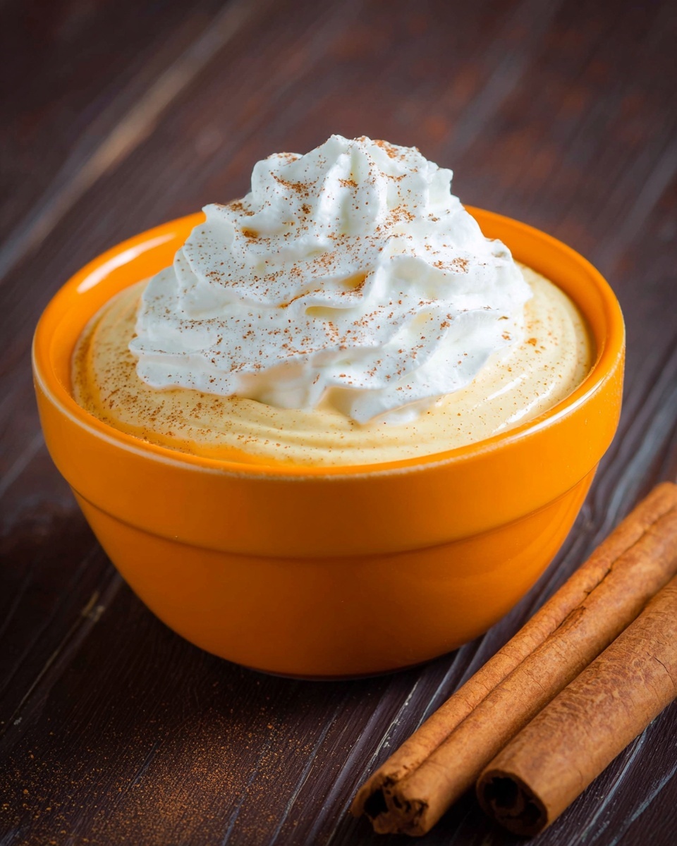 Pumpkin Mousse with Spiced Cream and Rum Recipe - Recipe Image
