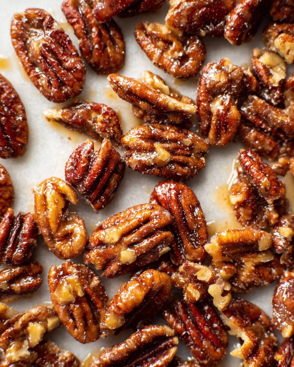 Maple Glazed Pecans Recipe - Recipe Image