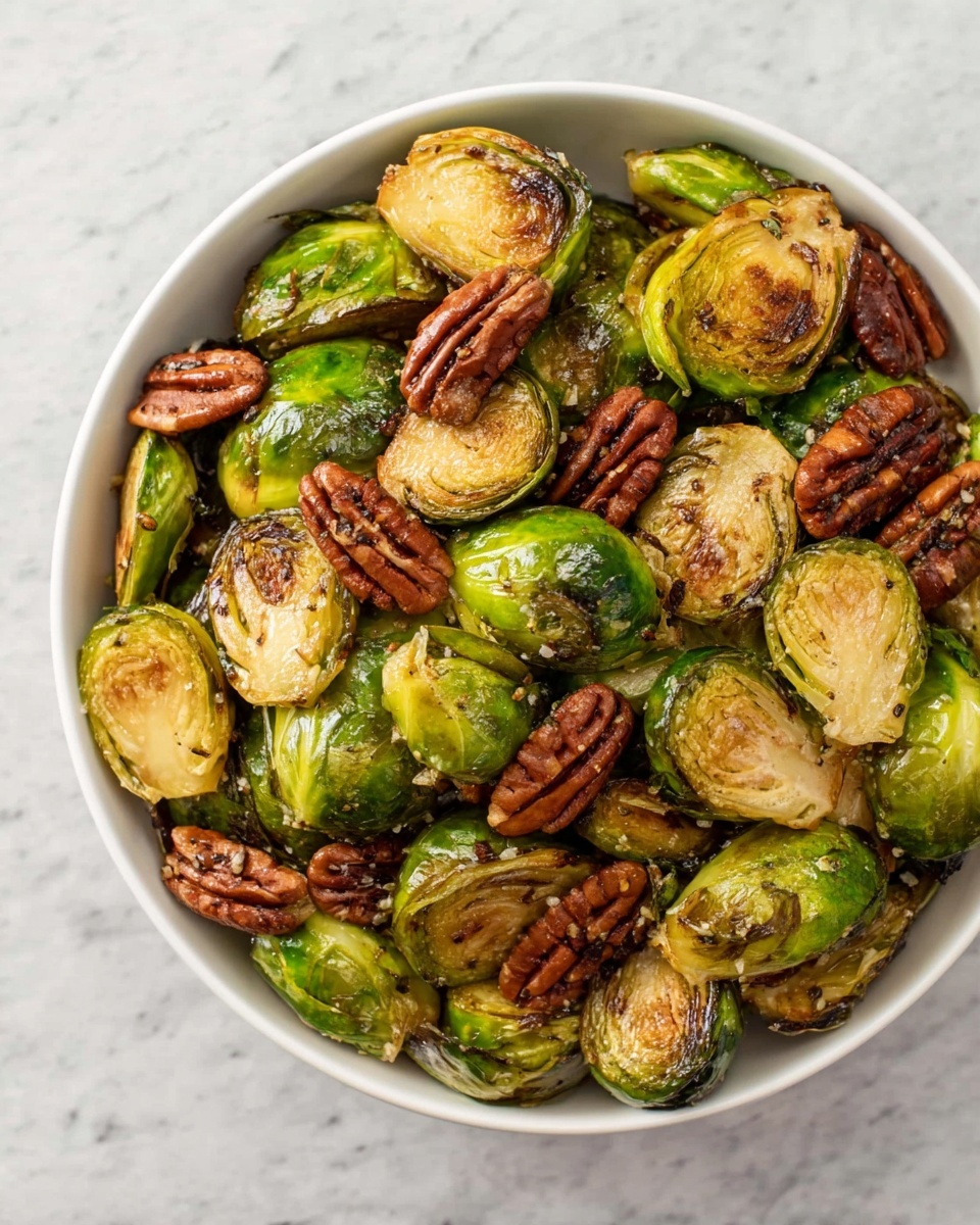 Maple Pecan Brussels Sprouts Recipe - Recipe Image