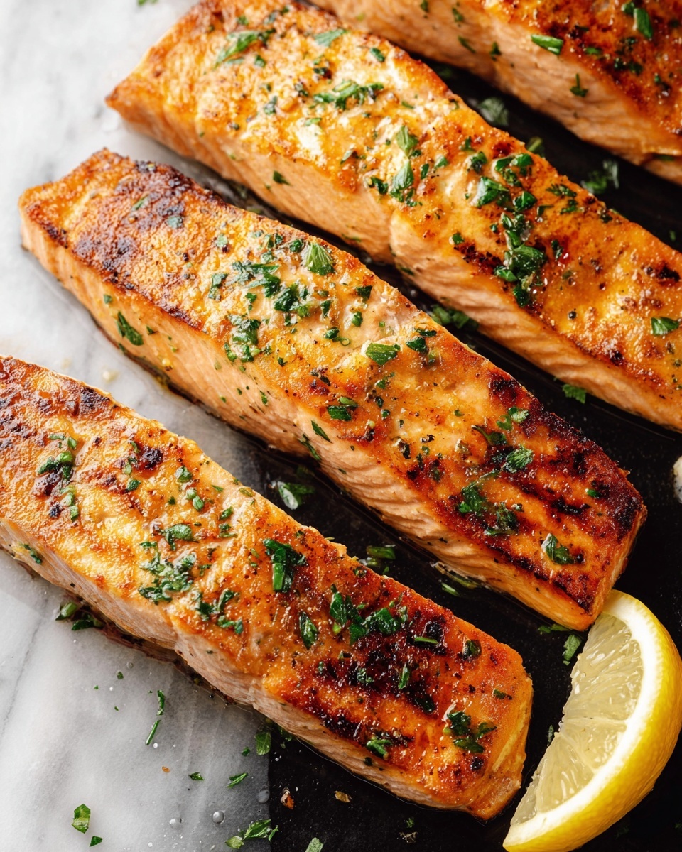 Garlic Butter Salmon Recipe - Recipe Image