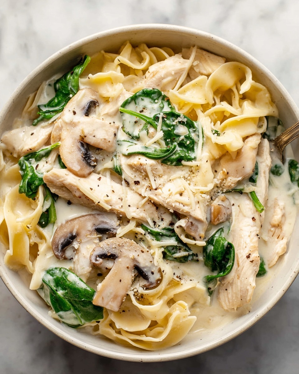 Creamy Chicken Lasagna Soup Recipe - Recipe Image