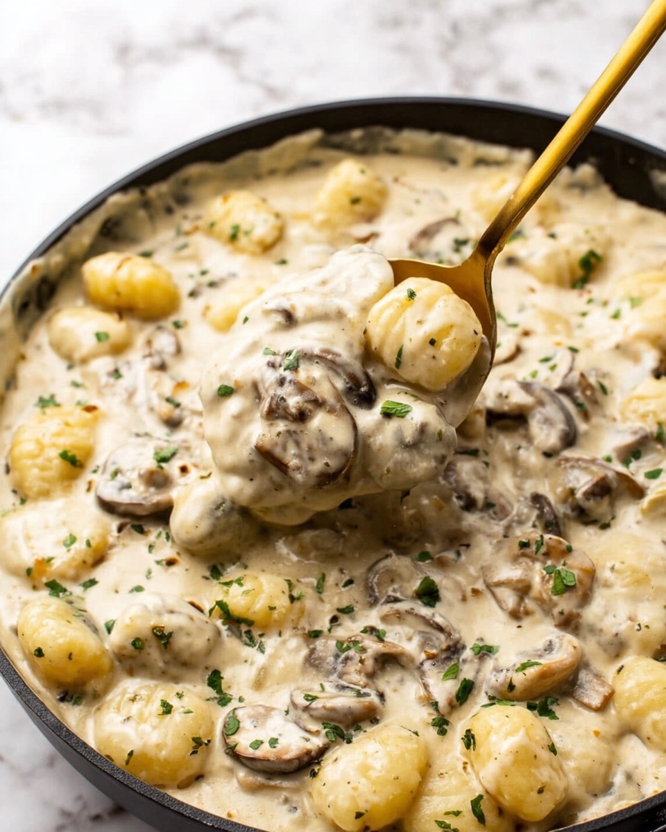 Creamy Boursin Gnocchi Recipe - Recipe Image