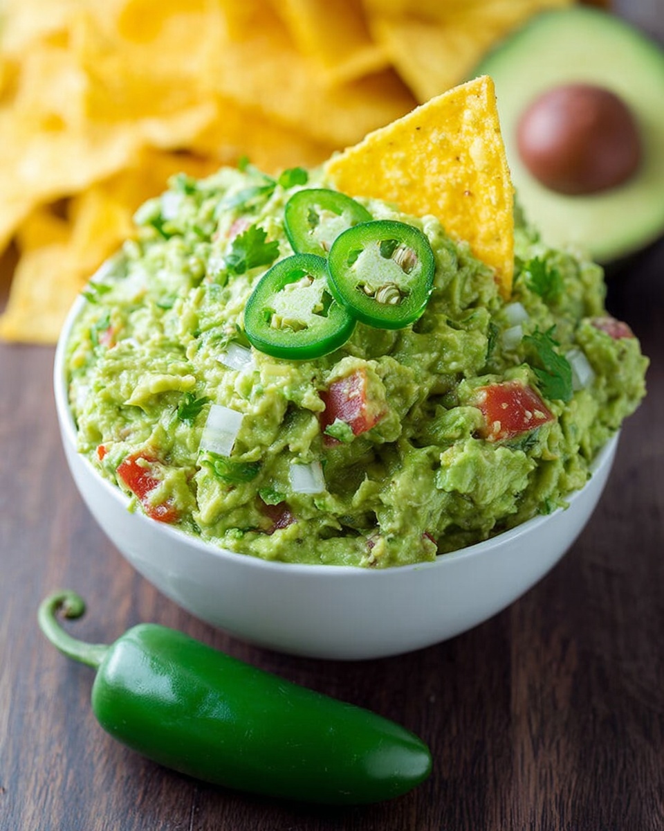 Spicy Guacamole Recipe - Recipe Image
