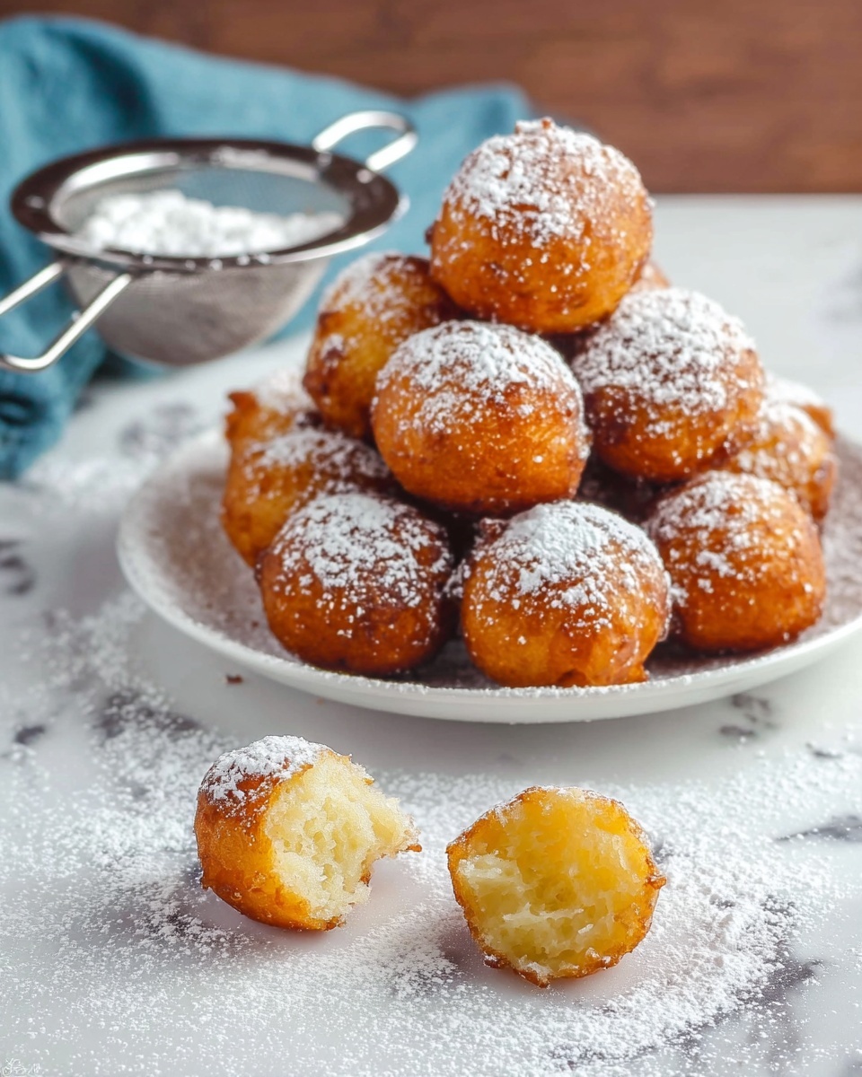 Donut Holes (Ponchiki) Recipe - Recipe Image