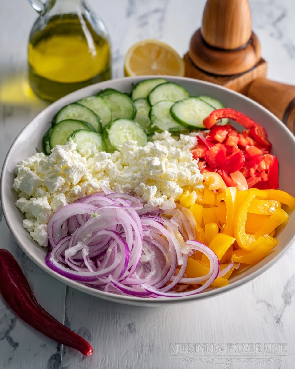 Cucumber Salad with Feta Recipe - Recipe Image