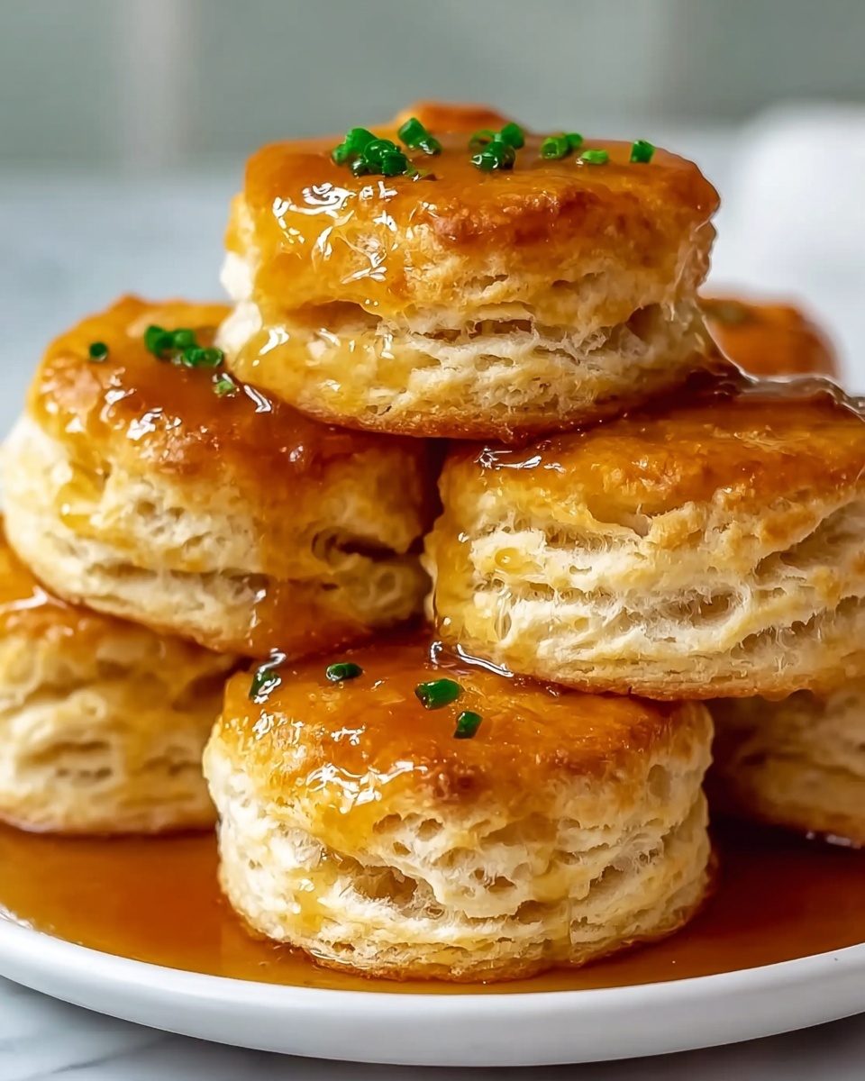 Hot Honey Chicken Biscuits – Sweet, Spicy, and Crispy Comfort Food Recipe - Recipe Image