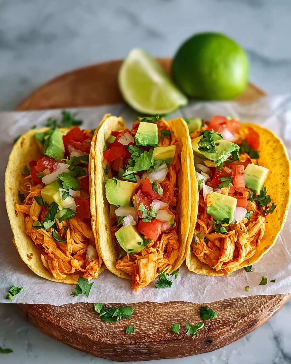 Crockpot Chicken Tacos – Easy, Flavorful, and Perfect for Taco Night Recipe - Recipe Image