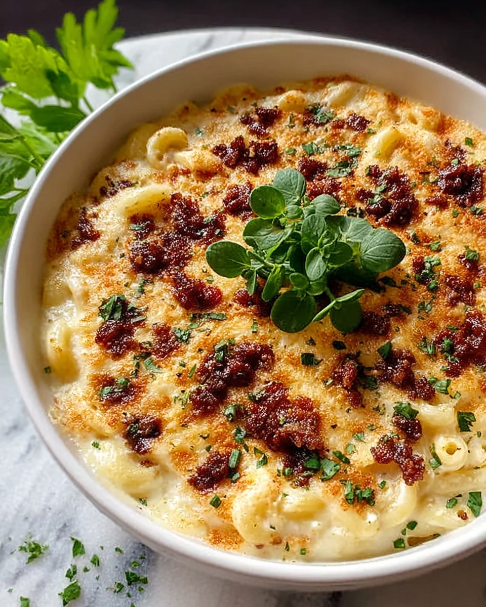Creamy Tuscan Mac and Cheese Recipe - Recipe Image