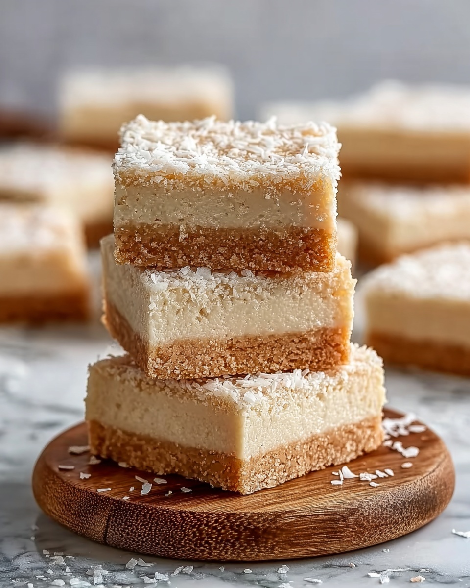 Deliciously Addictive Coconut Bars Recipe - Recipe Image