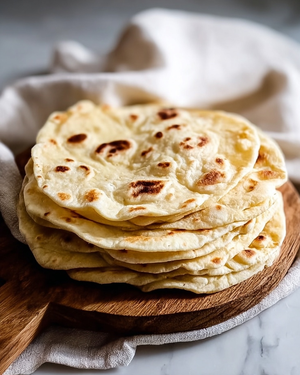 Easy Soft Flatbread (No Yeast) Recipe - Recipe Image