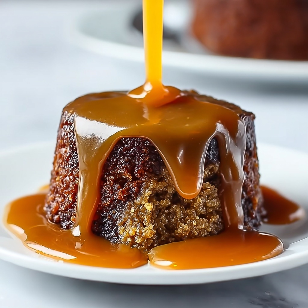 Sticky Toffee Pudding with Rich Toffee Sauce Recipe - Recipe Image