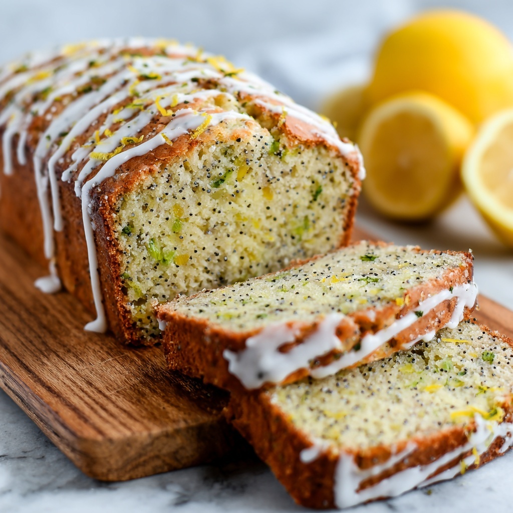 Lemon Poppy Seed Zucchini Bread Recipe - Recipe Image