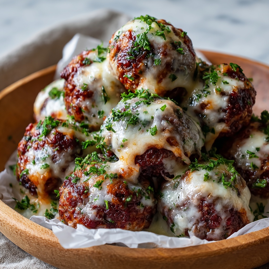 Meatball Marinara Poppers Recipe - Recipe Image