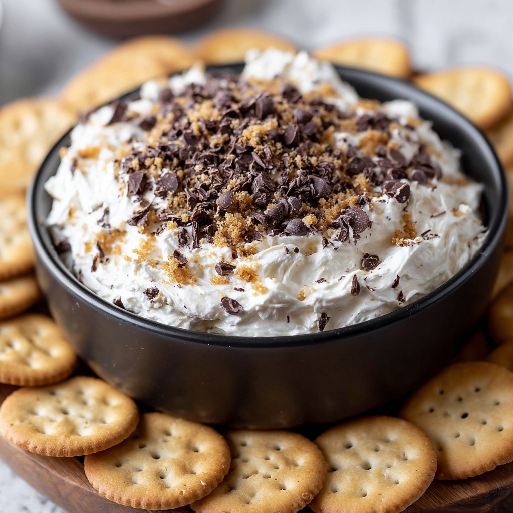 Chocolate Chip Cheesecake Dip Recipe - Recipe Image