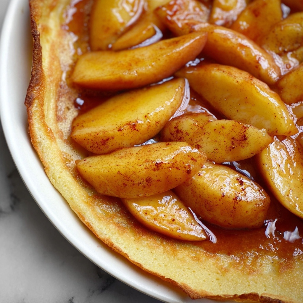 Cinnamon Apple Topped Dutch Baby Recipe - Recipe Image