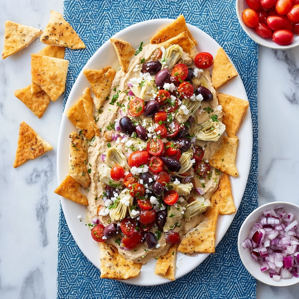 Greek Layer Dip Recipe - Recipe Image
