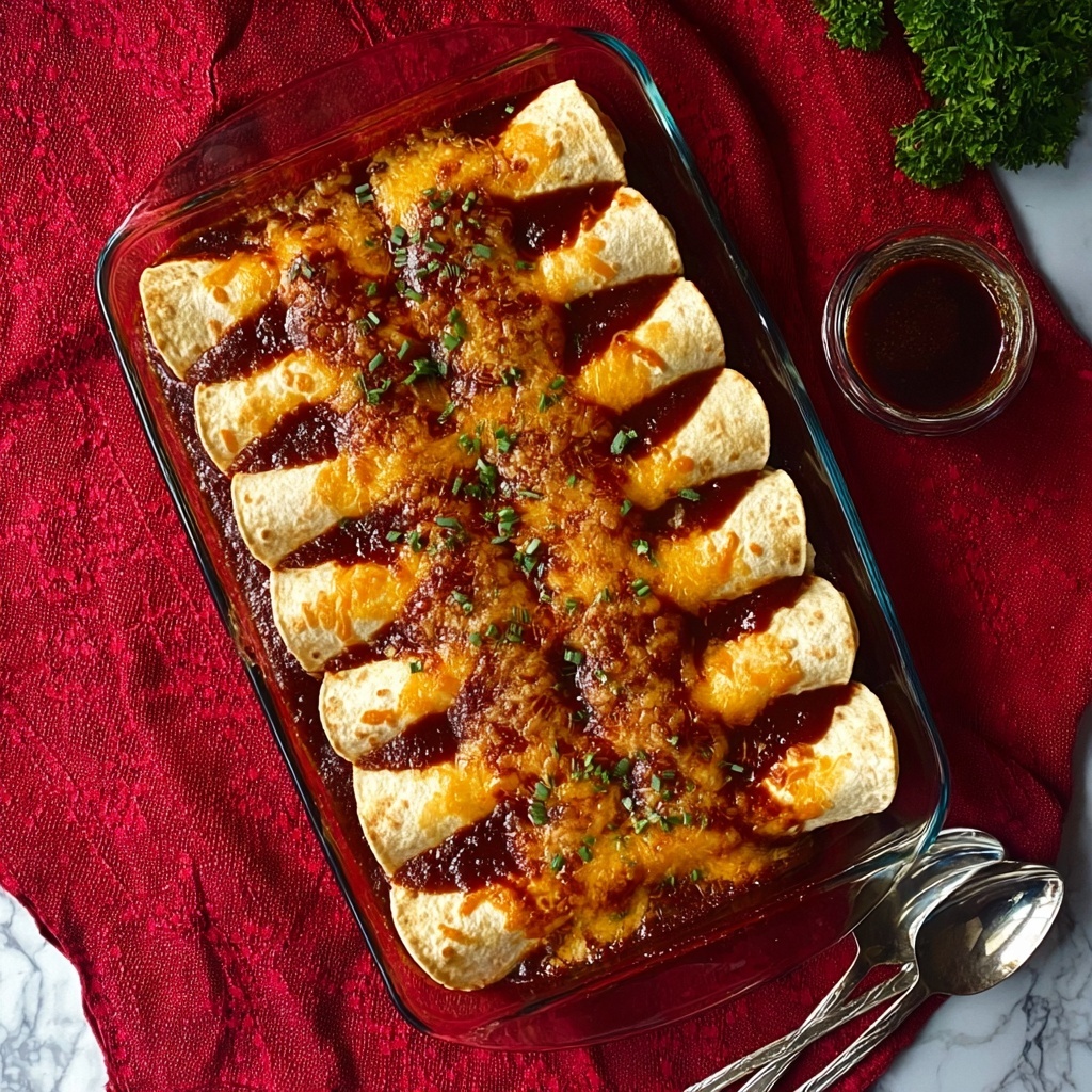 Leftover Chicken Enchiladas Recipe - Recipe Image