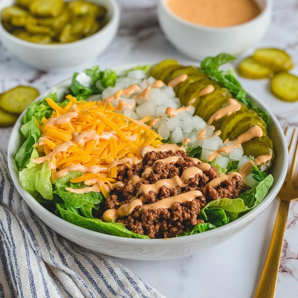 Big Mac Salad Recipe - Recipe Image