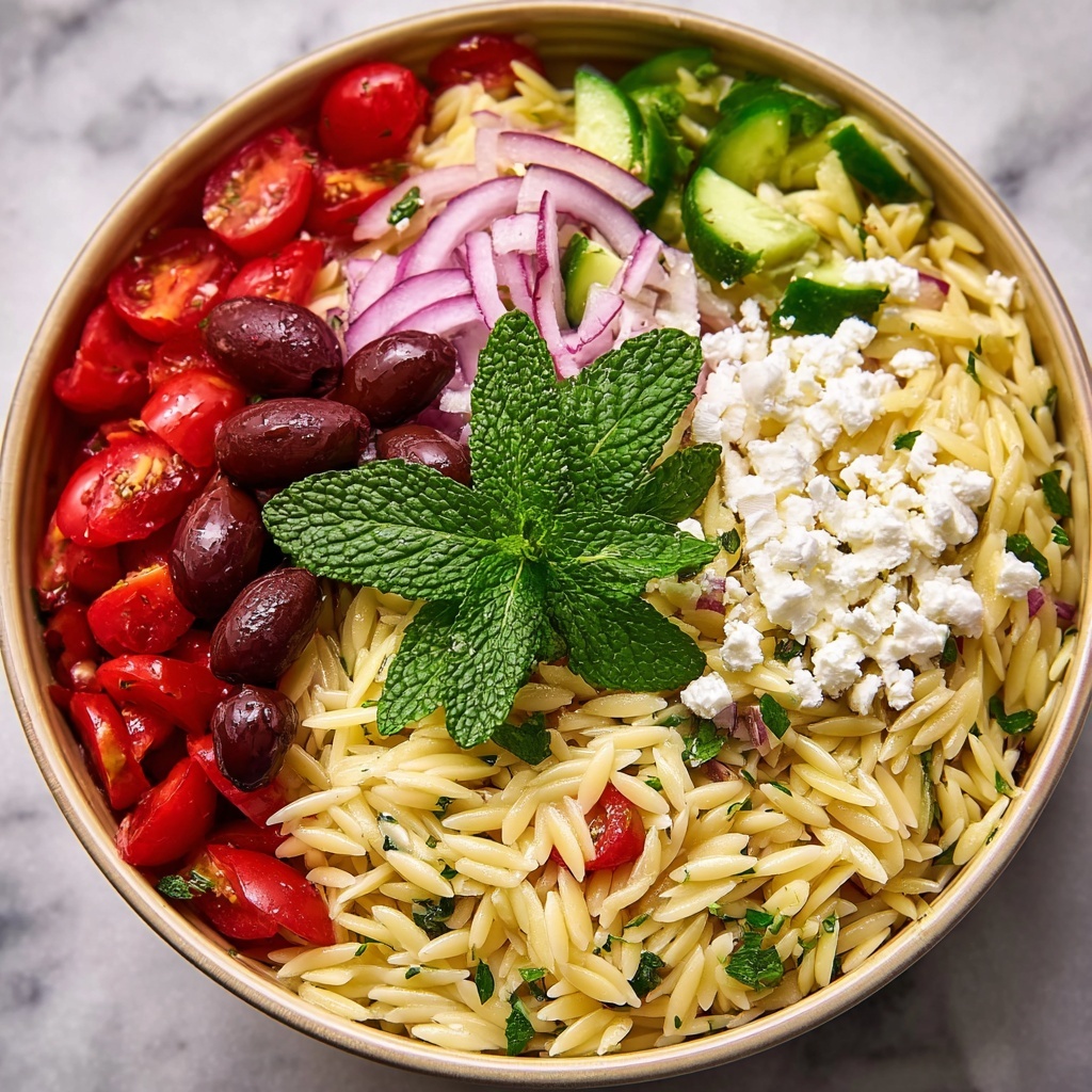 Mediterranean Orzo Salad Recipe - Recipe Image
