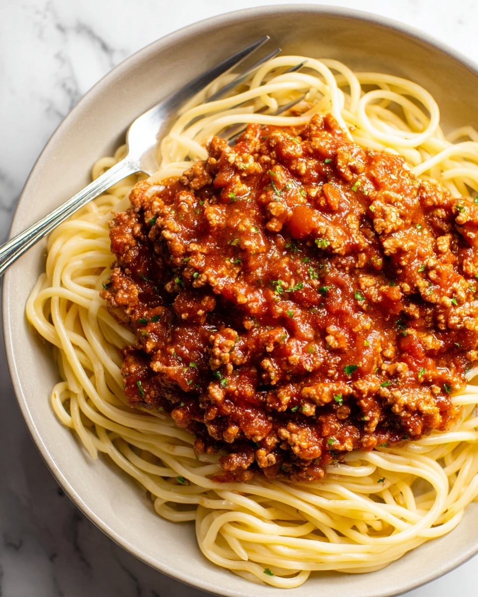 Hearty Meat Sauce Recipe - Recipe Image