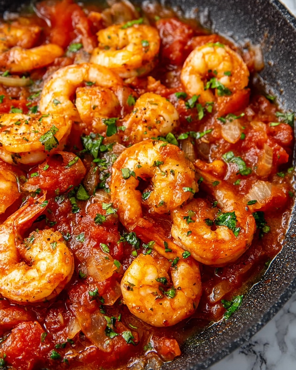 Garlic Shrimp in Tomato Sauce Recipe - Recipe Image
