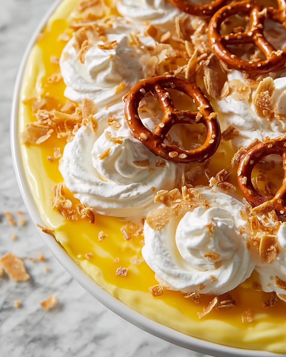 Lemon Pretzel Salad Recipe - Recipe Image